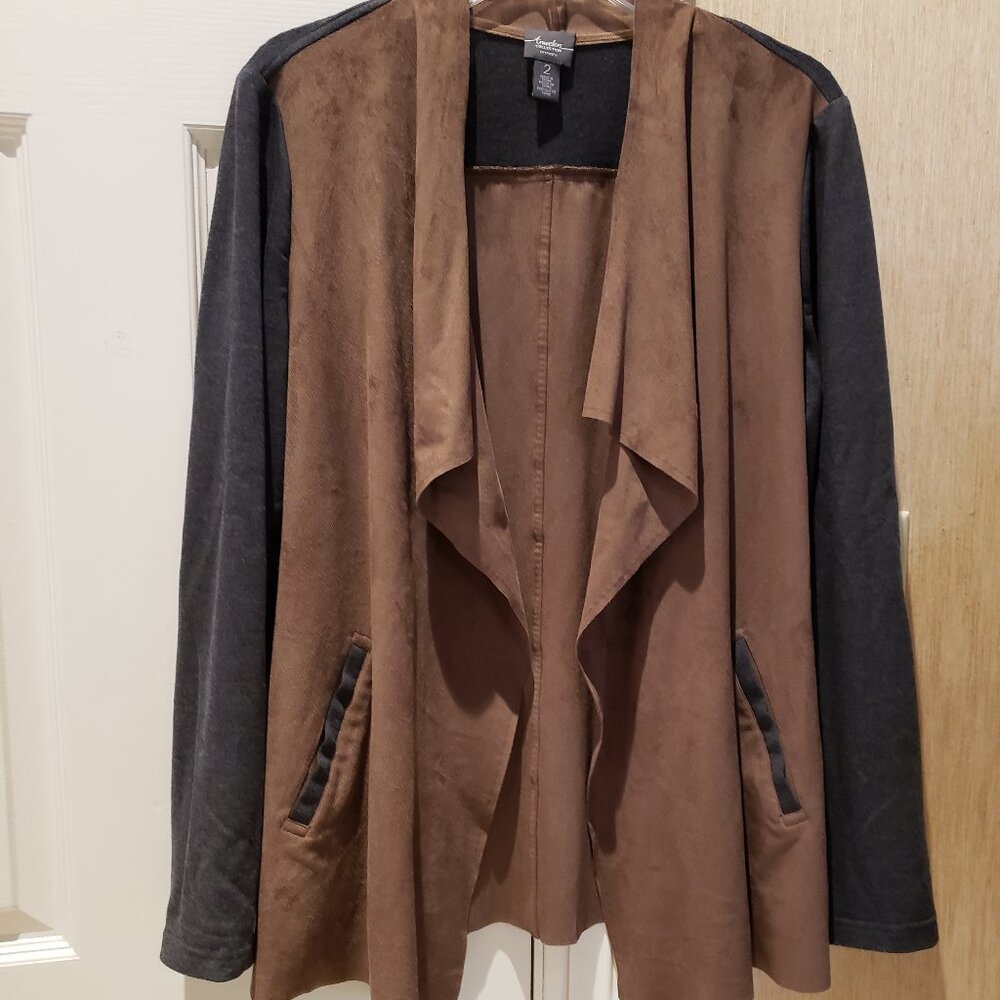 Chico's Travelers Collection  Lightweight Jacket - Sz 2